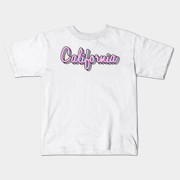 California Kids T-Shirt by lolosenese